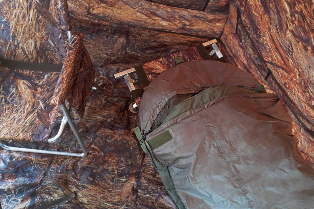 Спальный мешок Берег в палатке