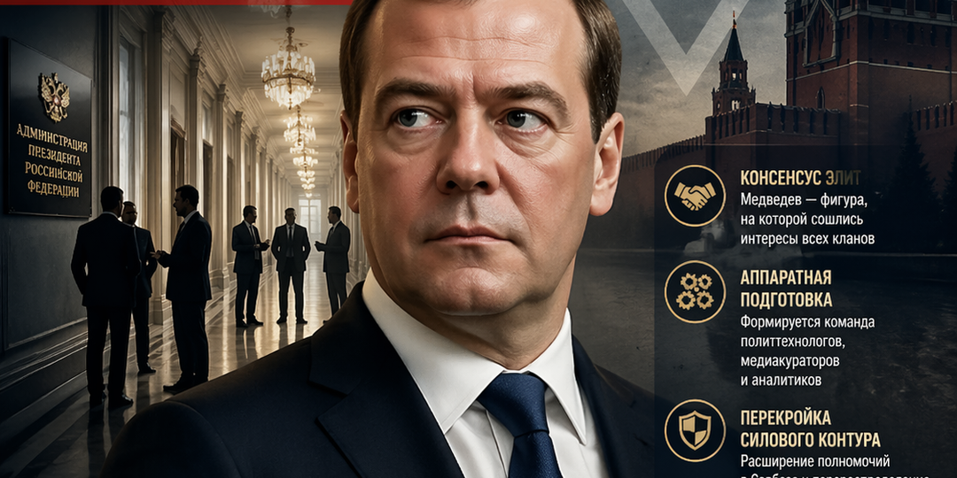 От Telegram к Госдуме: тихая подготовка Медведева к выходу из тени
