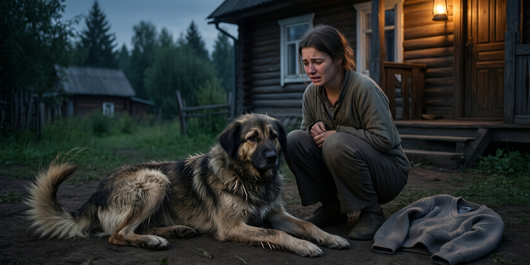 Муж бросил работу, дочь — на шею, свекр оставил квартиру племяннице. Я ушла от них и нашла Валета: история одной женщины и её пса