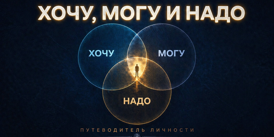 «Хочу, Могу и Надо. Путеводитель Личности» — почему треугольник выбора превратился в ловушку самообмана