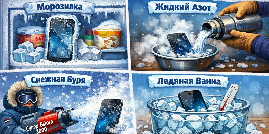 ❄️ Секретный арсенал: как охладить смартфон без пасты и жидкого азота (экстренный лайфхак)