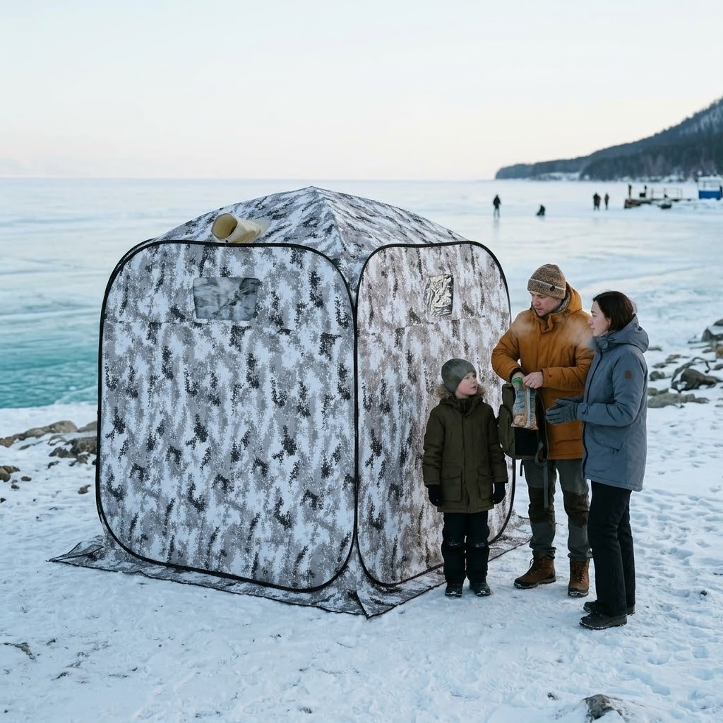 Лучшее снаряжение для зимней рыбалки на Байкале