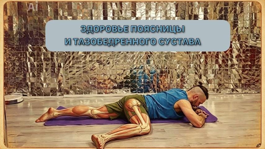 Гимнастика для поясницы и тазобедренных суставов