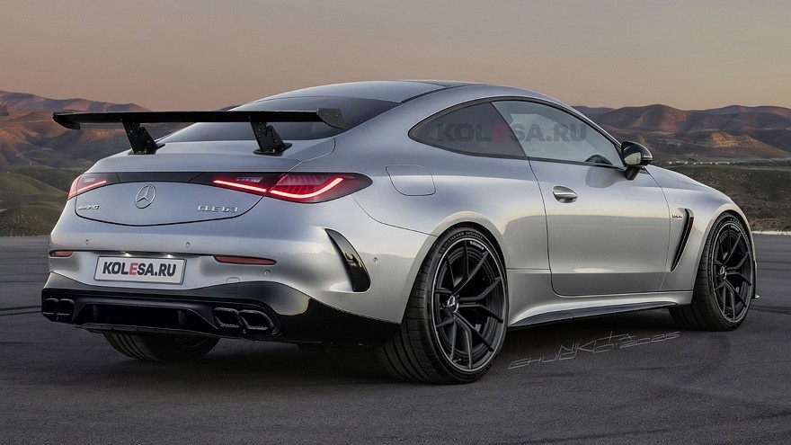    Рендер нового Mercedes-AMG CLE 63 Mythos