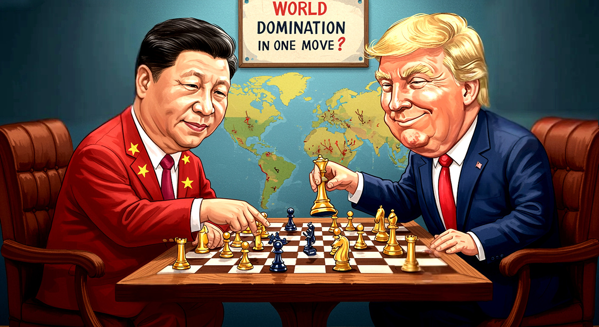 Америка осталась одна: Китай использовал момент. Фото: Арина Розанова | нейросеть Freepik.