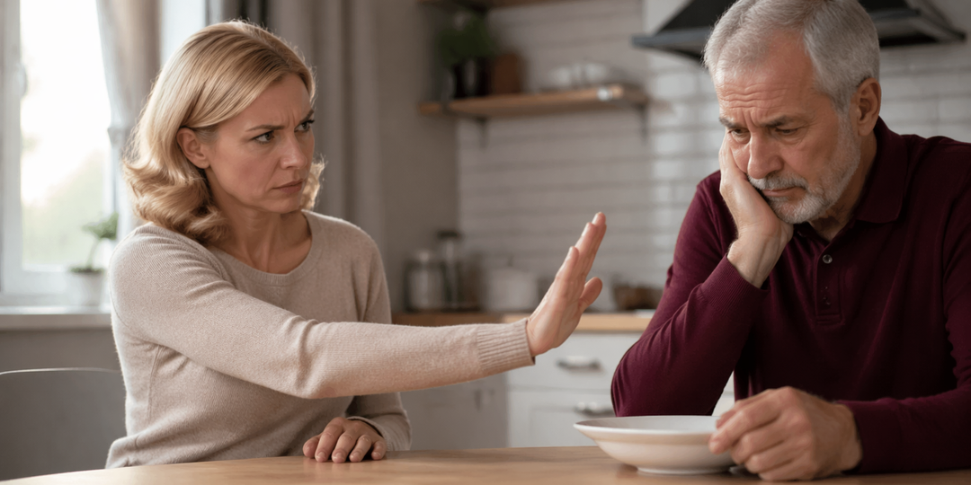 "Надоело вас кормить". Я отучила свекра от халявы.