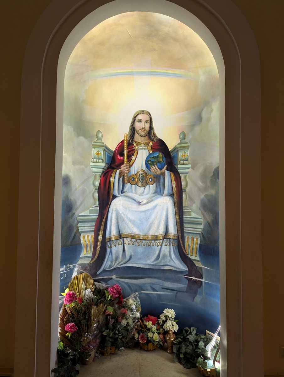 Иисус в Коптском православном соборе Святого Марка