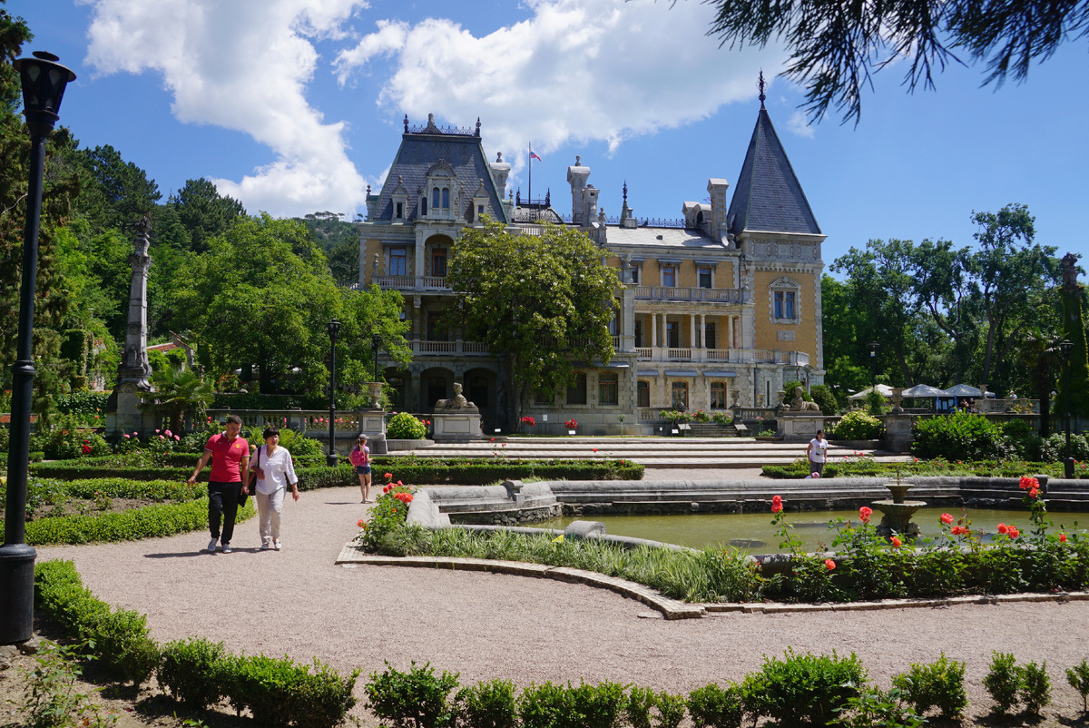 Массандровский дворец Крыма.все фото подборки сделаны автором публикации.