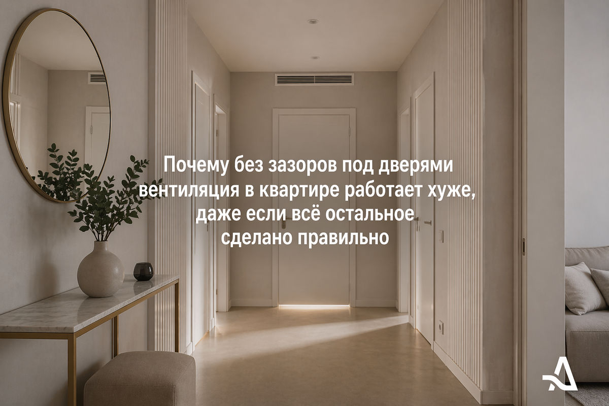 Без зазора воздуху не пройти. Вытяжка слабеет.