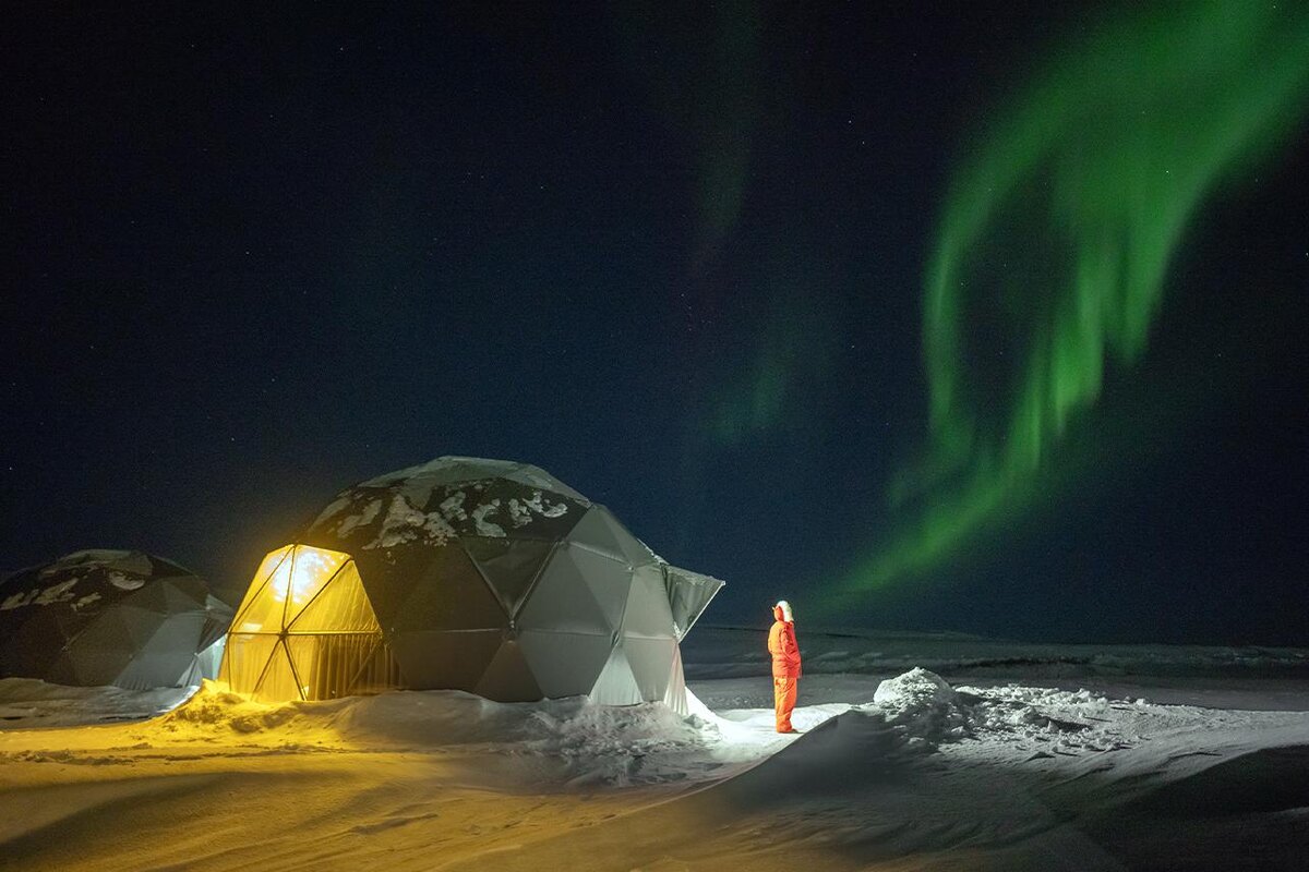 Пресс-служба «Панарктик стар»📷Северное сияние в «Китовом»