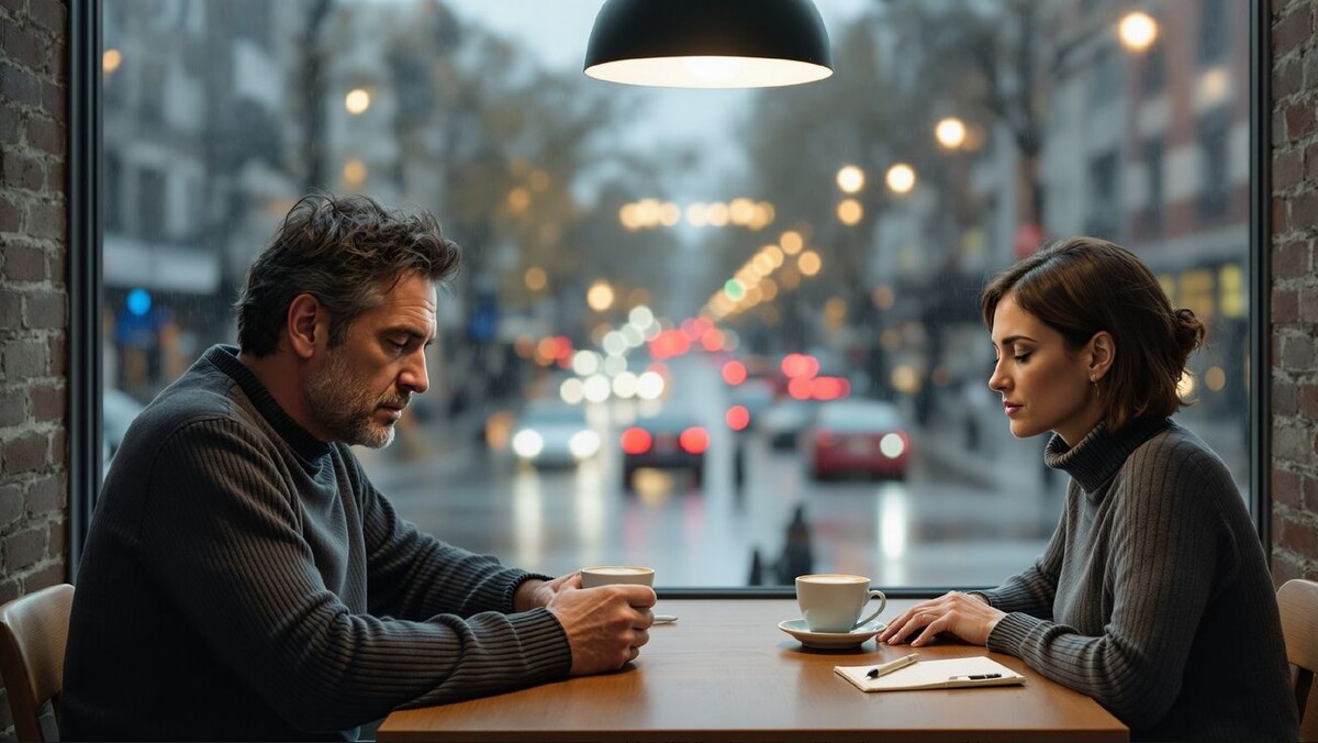 Они встретились ровно на полчаса. Как будто это была медицинская процедура, которую нужно пережить, соблюдая дозировку.