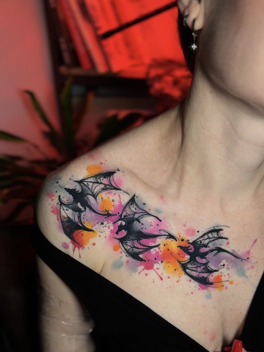 Татуировке 1 год 1 месяцев, коррекций не проводилось