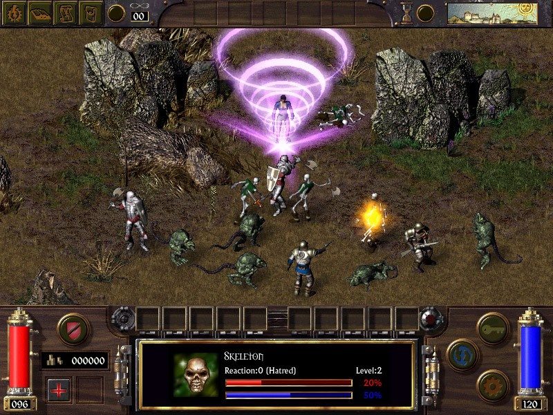 Скриншот из игры Arcanum: Of Steamworks and Magick Obscura