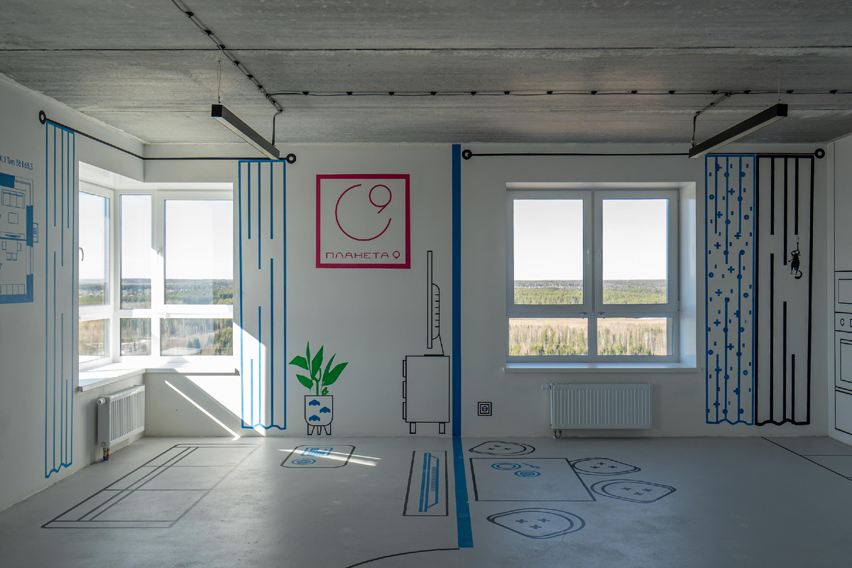 Шоурум СКАТа занимает целый этаж ЖК «Планета 9»