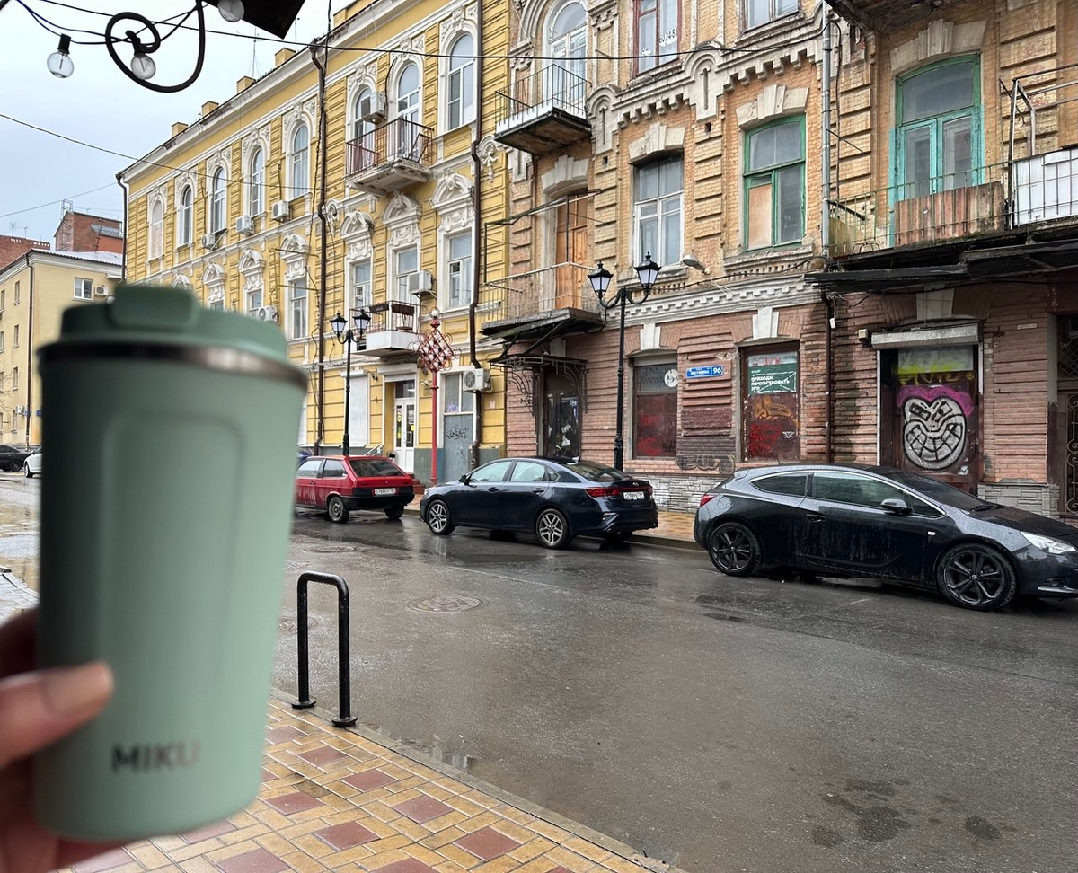 Прогулка под дождём по Старому Ростову. Фото автора