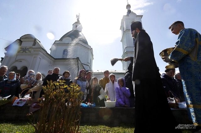    Освящение имущества — это христианская традиция Фото: АиФ/ Игорь Харитонов