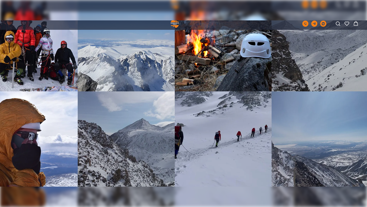 Скриншот сайта Endeavour Tour