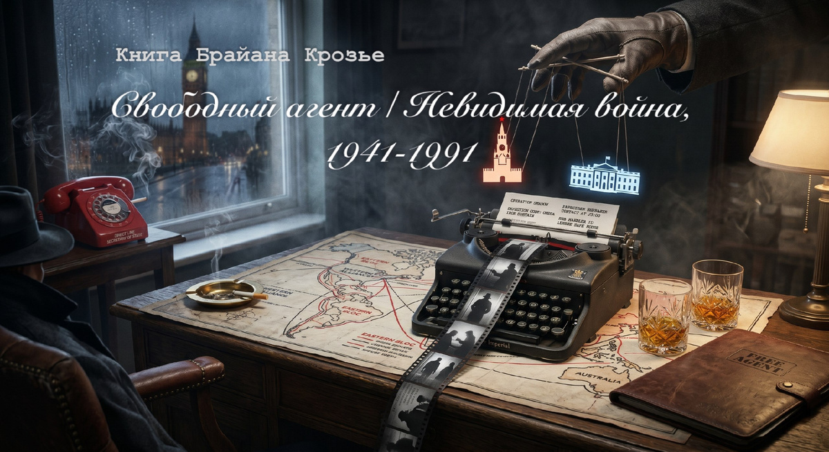 Книга Брайана Крозье «Free Agent: The Unseen War, 1941-1991»