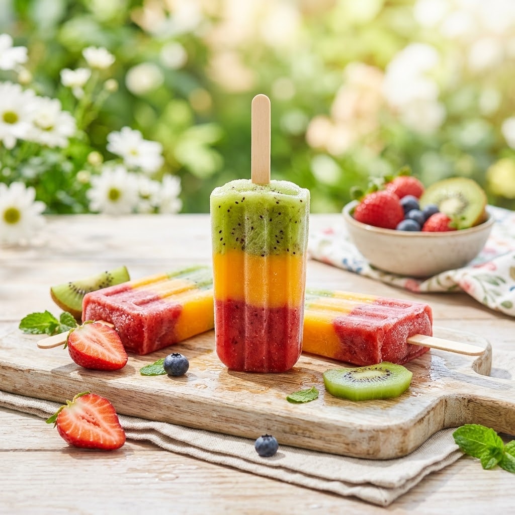 Домашнее фруктовое мороженое — только натуральные фрукты!