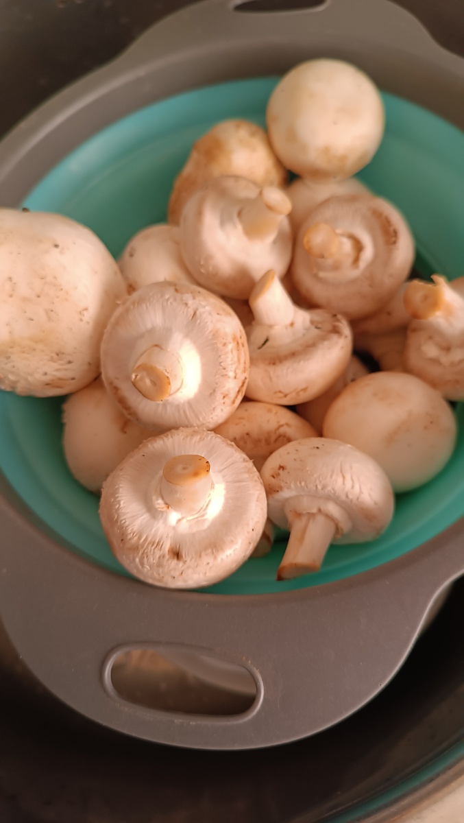 Я сушила в дуршлаге