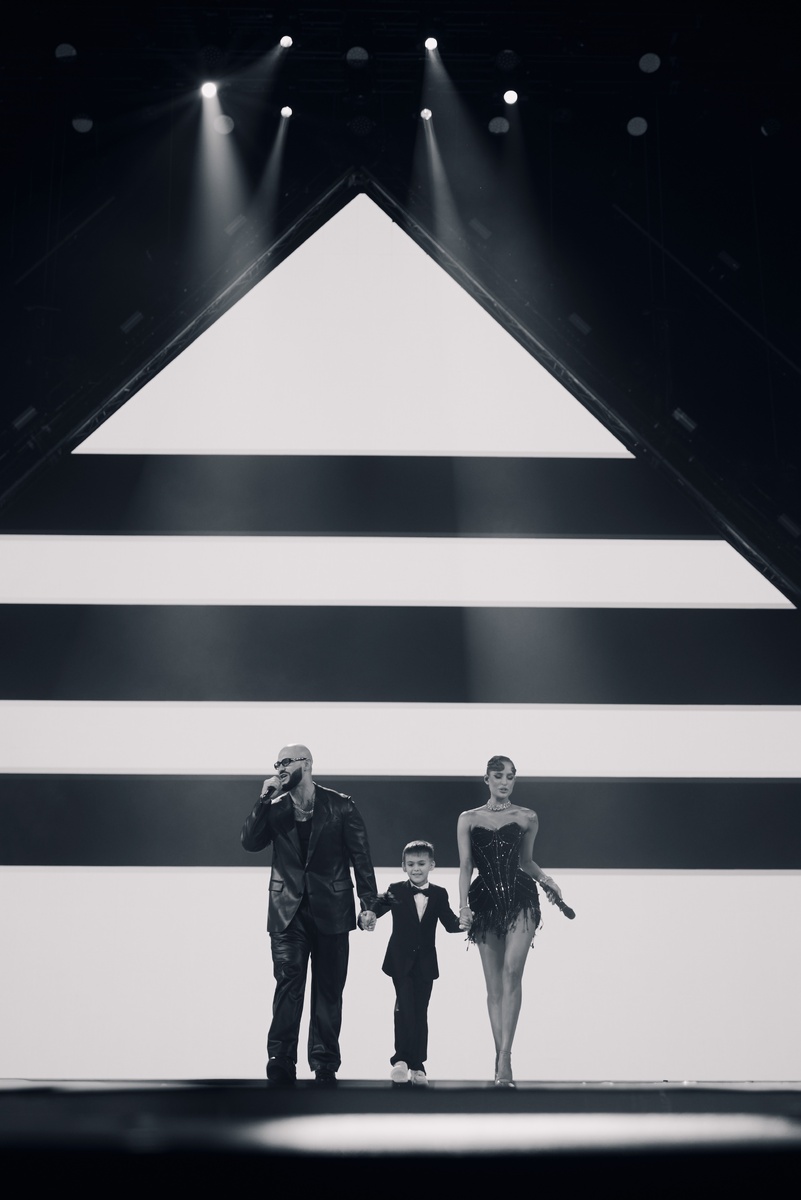 Джиган с сыном Давидом и Seville