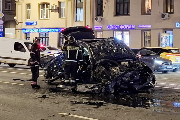 Последствия ДТП на улице Садовой-Черногрязской в Москве, 20 апреля 2026 года / Агентство «Москва»   📷