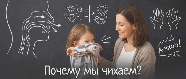   Иллюстрация к материалу: Почему ребёнок чихает: простое объяснение и что важно знать родителям