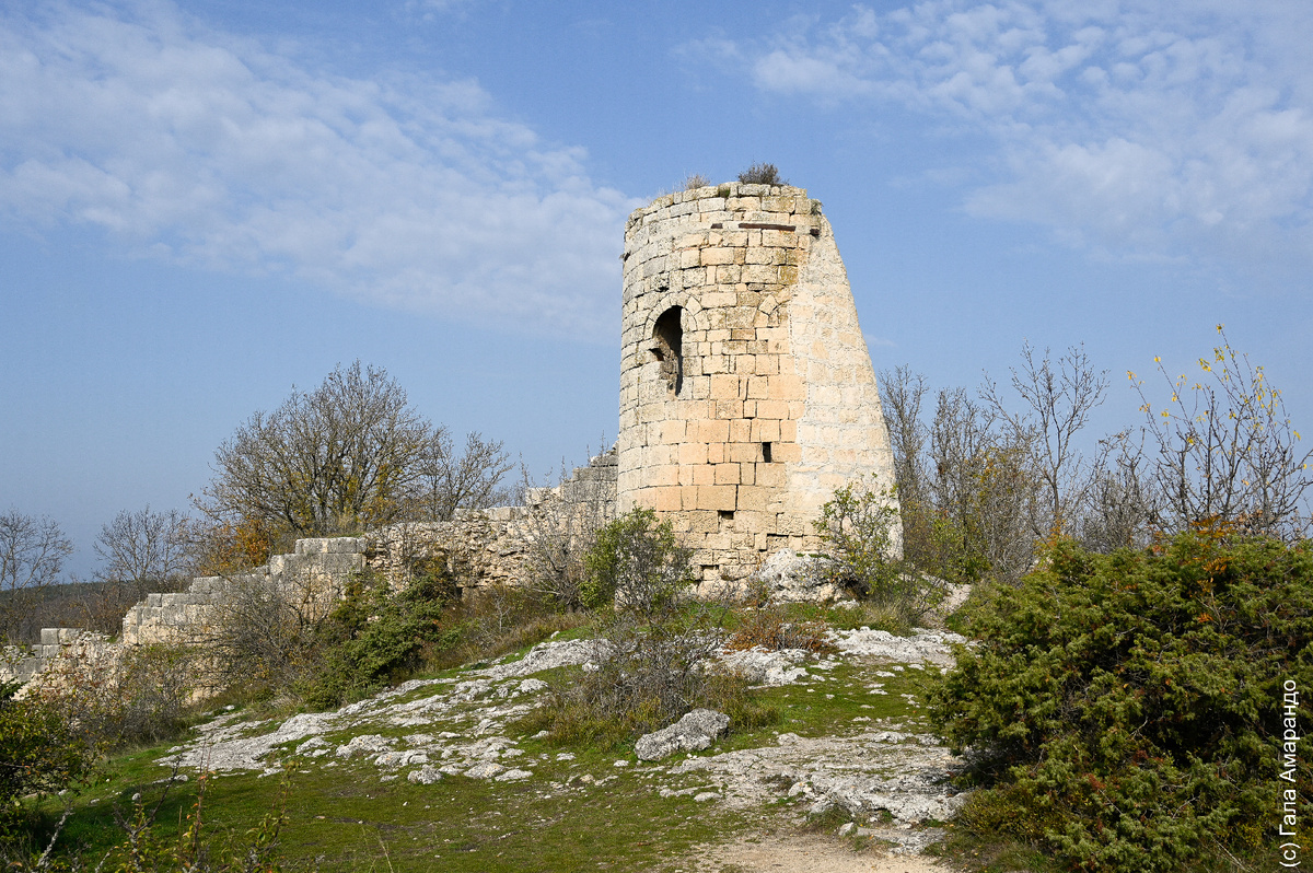 Ближайшее к Сюйреньской крепости село - Большое Садовое / Таш-Басты, Бахчисарайский район