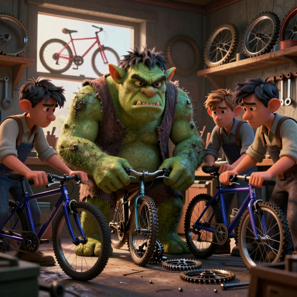 Склад, на котором мы работаем. Имена и лица сотрудников изменены в нейросети Алиса AI.