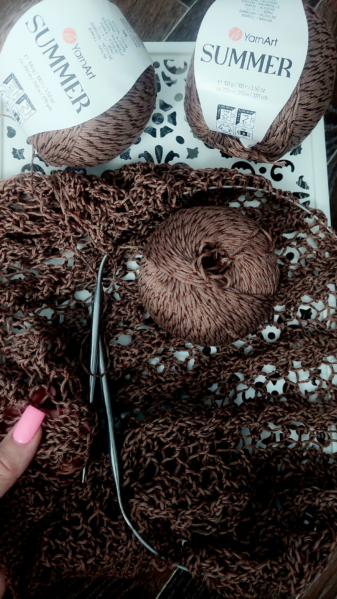 Новый процесс вязания 