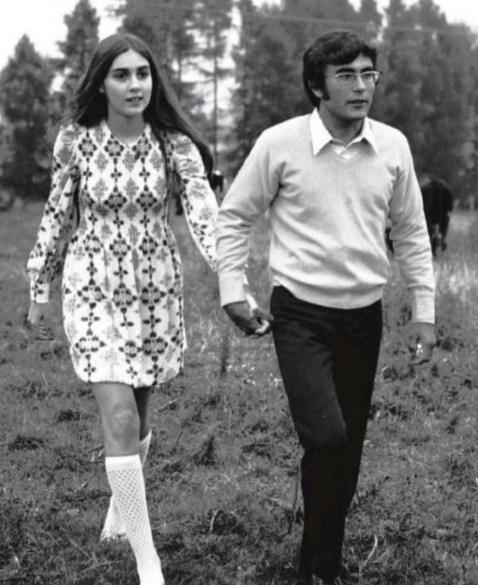 Пара в молодости. Фото:соцсети