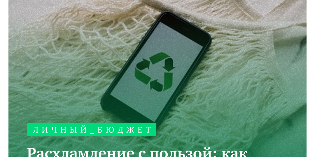 Расхламление с пользой: как ненужные вещи превращаются в деньги и порядок