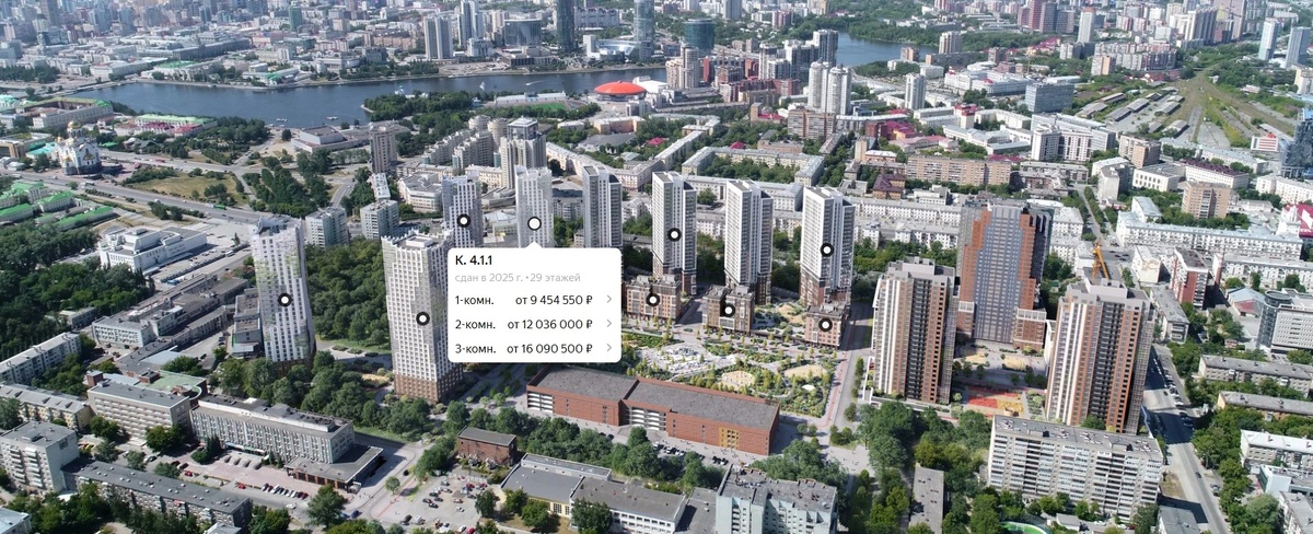ЖК Екатерининский парк (ЕкаПарк). Локация, масштаб и урбан-виллы
