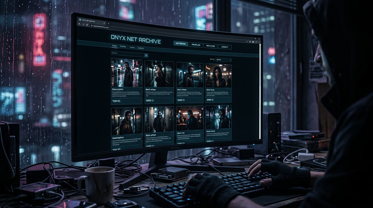 Тёмная сторона интернета. Сайт в Darknet продаёт цифровые души. Киберпанк-мистика.