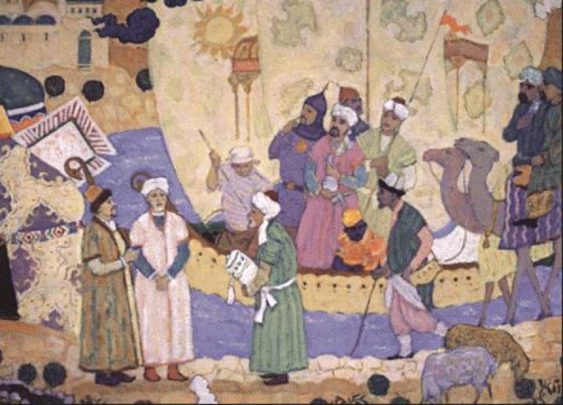 Проезд историка через булгарию