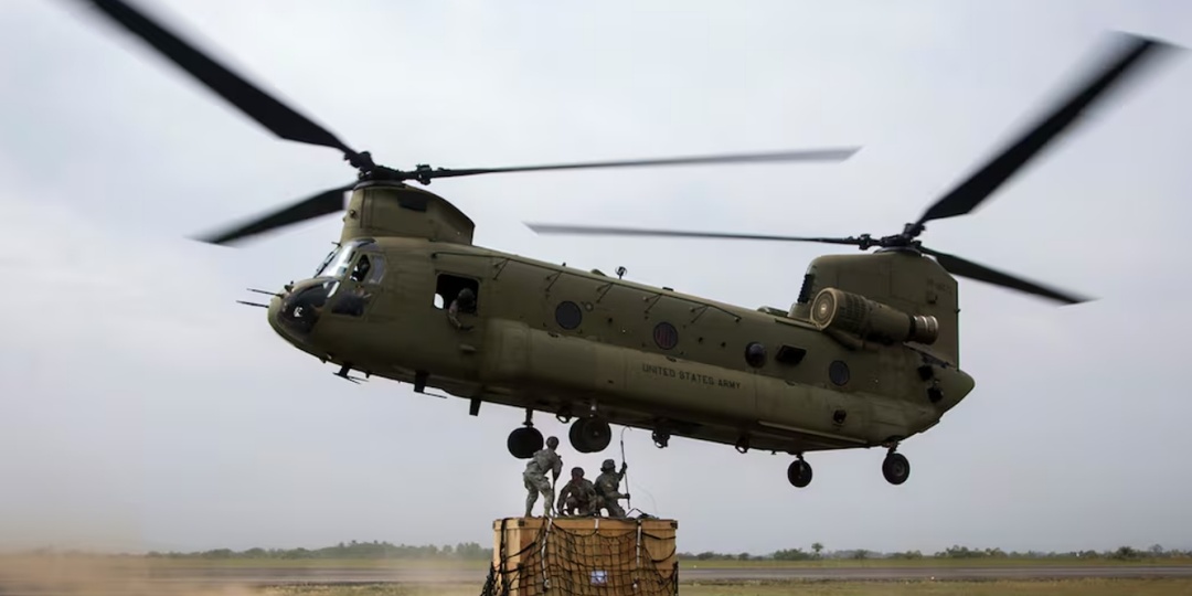 В Boeing испытали систему беспилотной посадки для вертолетов CH-47 Chinook