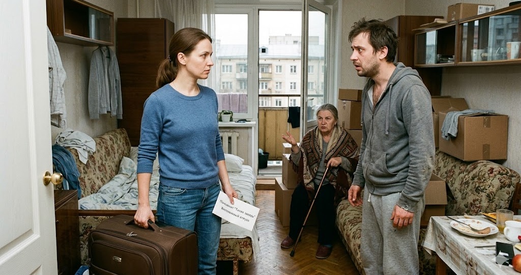 Муж был уверен: жена стерпит всё. Даже переезд капризной свекрови в их небольшую двушку.