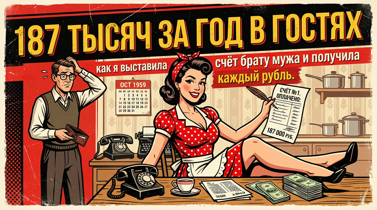 Выставила счёт брату мужа