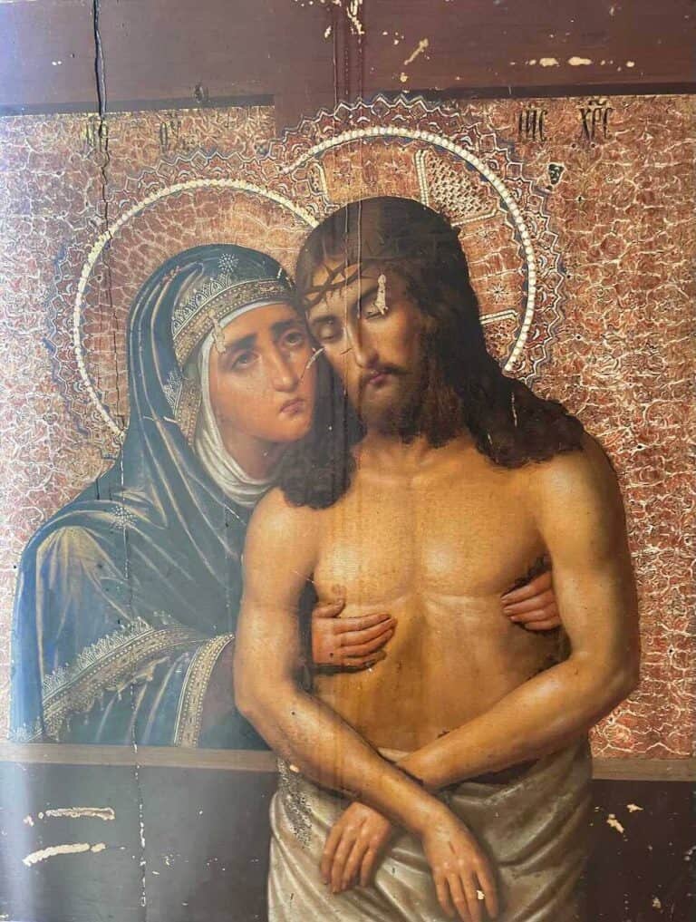 Икона "НЕ РЫДАЙ МЕНЕ, МАТИ".