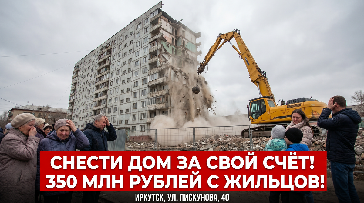 Решение суда: снести жилой дом в 11 этажей за счет жильцов