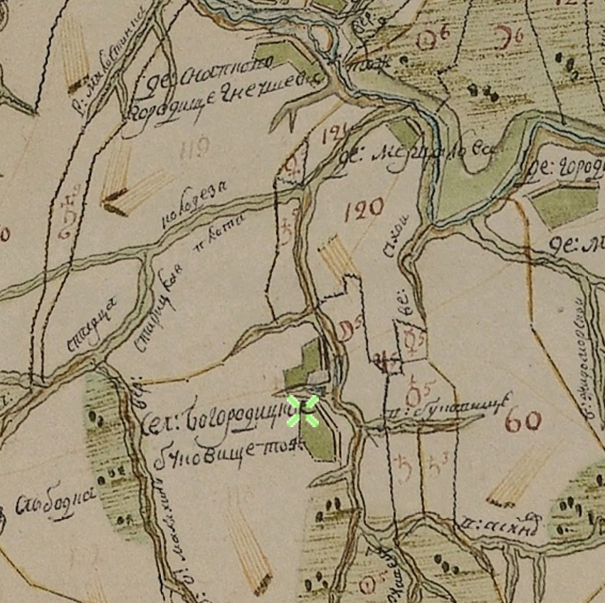 Карта пгм 1785 года