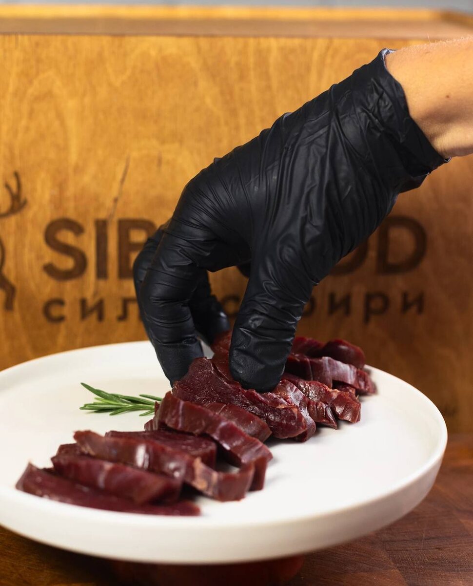 Карпаччо из оленины