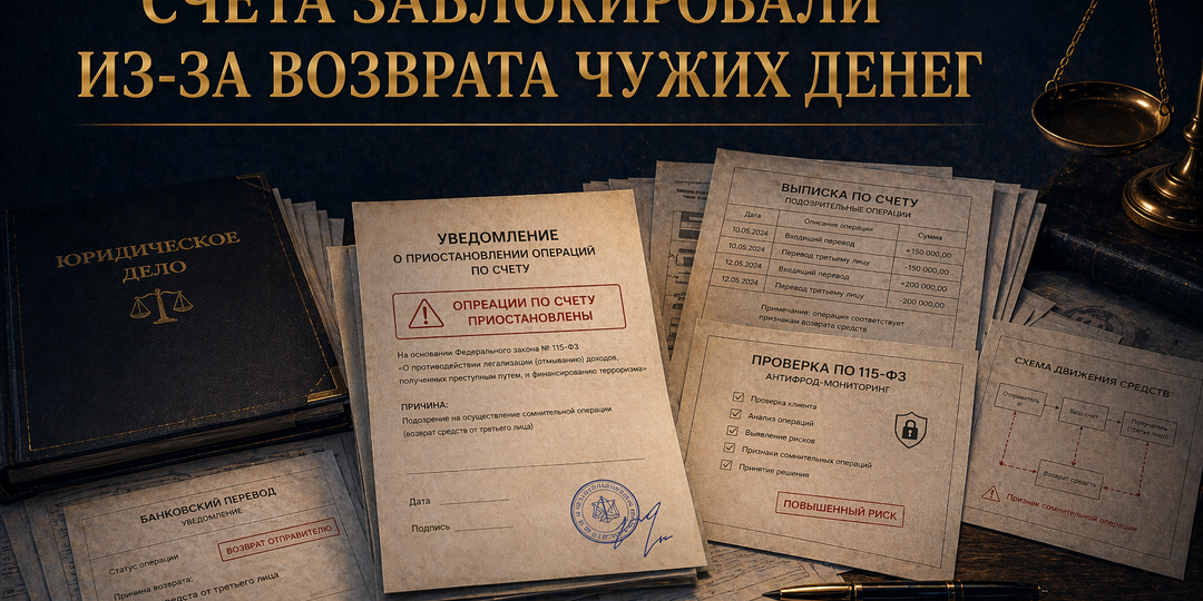 На карту пришли чужие деньги? Быстрый возврат может обернуться блокировкой всех счетов!!!