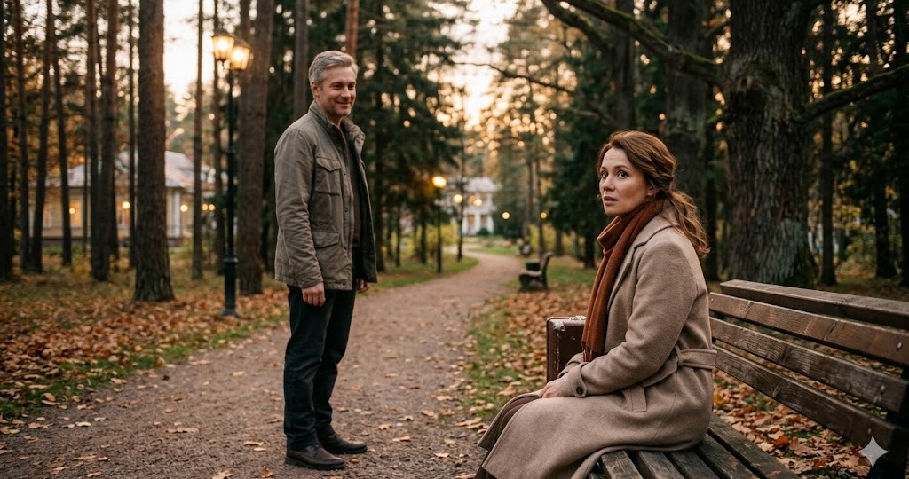 Пока муж и свекровь пытаются поделить кухню и быт, героиня встречает в санатории свою первую любовь.