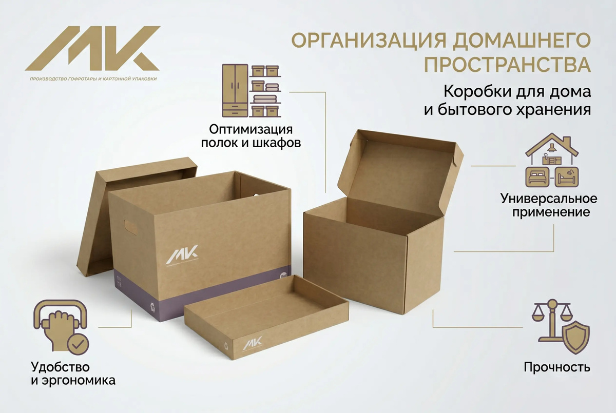 Коробки для дома