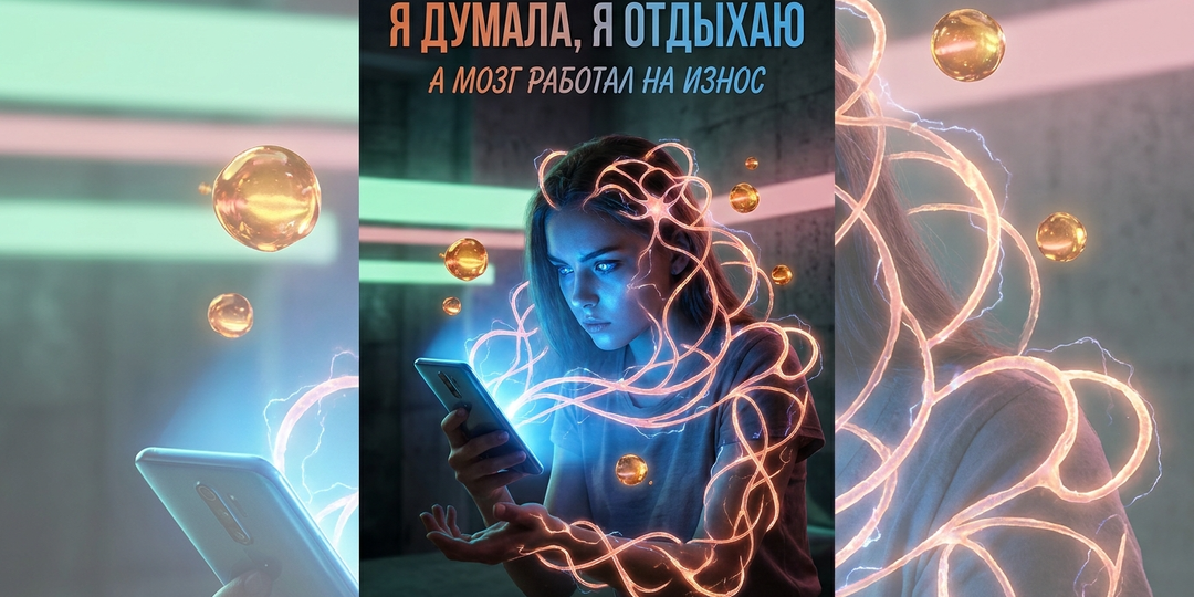 Я думала, что отдыхаю, пока листала ленту. Оказалось, мозг работал на износ