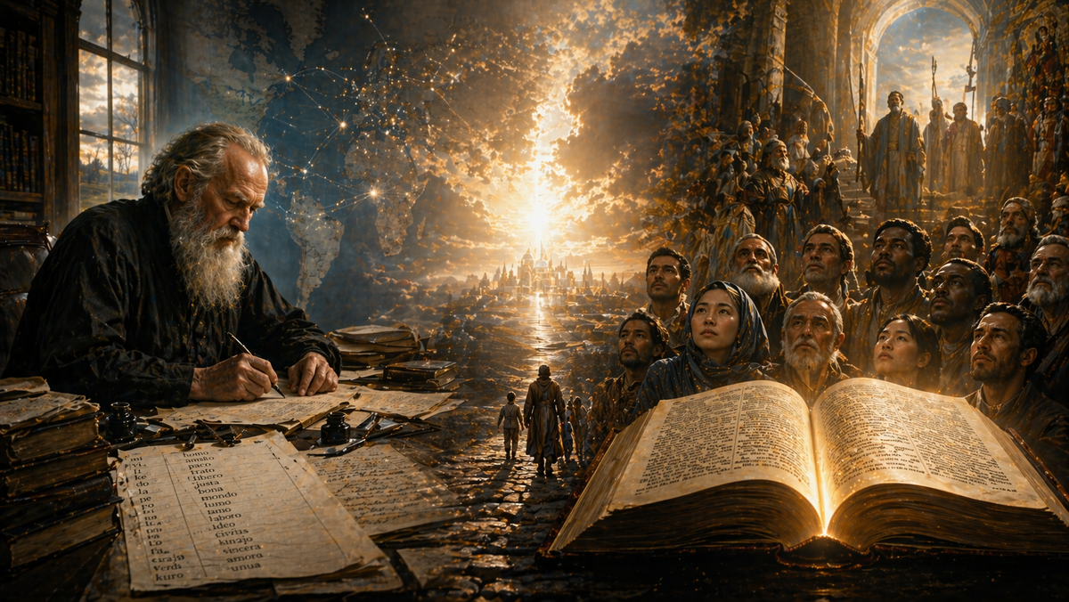 Толстой и «Христоносец» сходятся в стремлении преодолеть разделение мира, но расходятся в том, каким путём человечество должно прийти к Царствию.