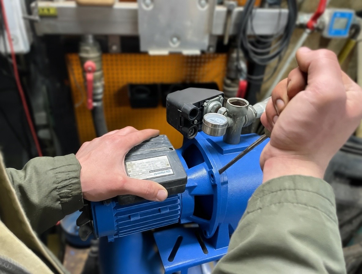 разбор насоса Aquario AJC 125C 