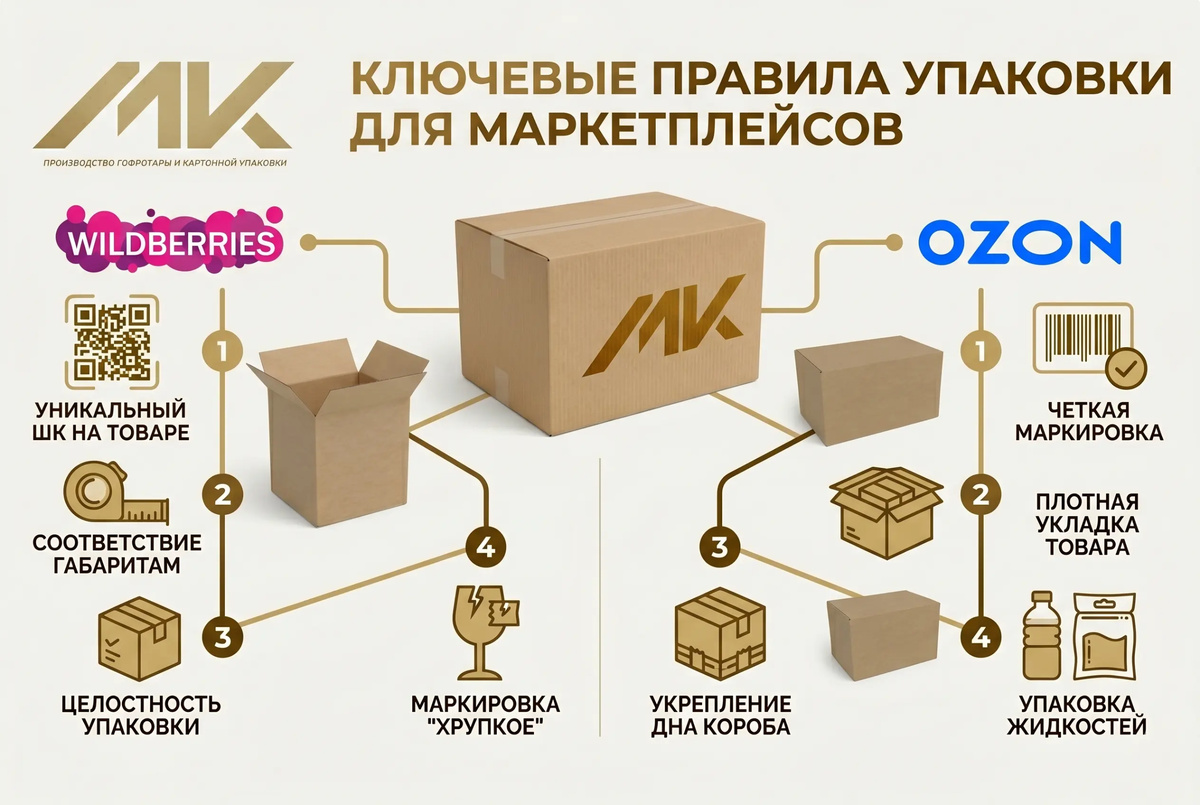Коробки для маркетплейсов