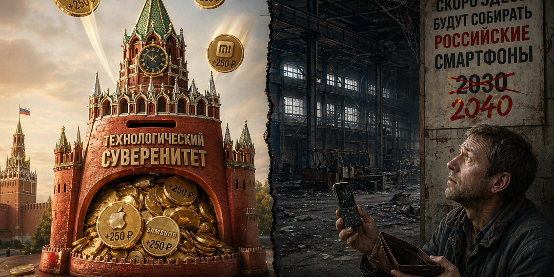 «250 рублей за право владеть телефоном: Минпромторг придумал ещё один налог»